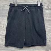 Distressed French Terry Drawstring Shorts
