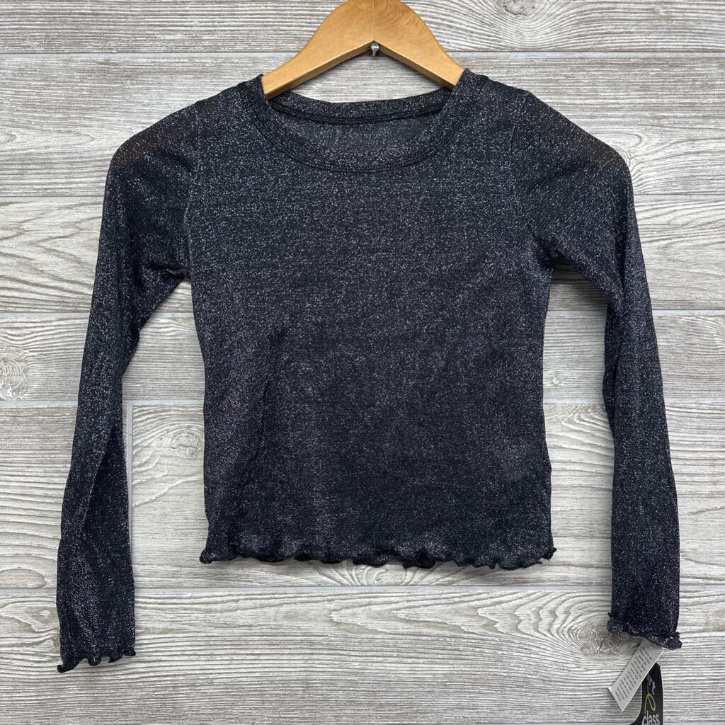 NEW Layered Sheer Shirt Glitter & Tank