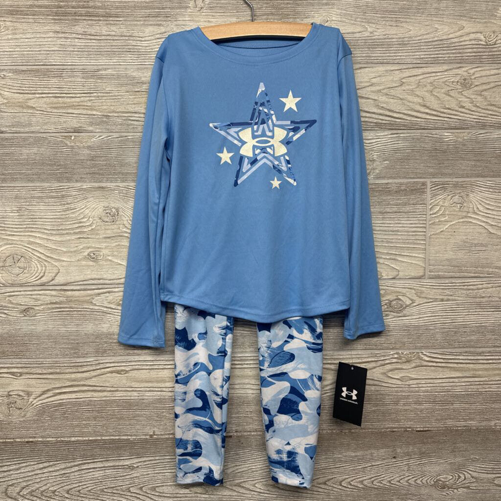 Active LS Shirt & Leggings Glitter Star