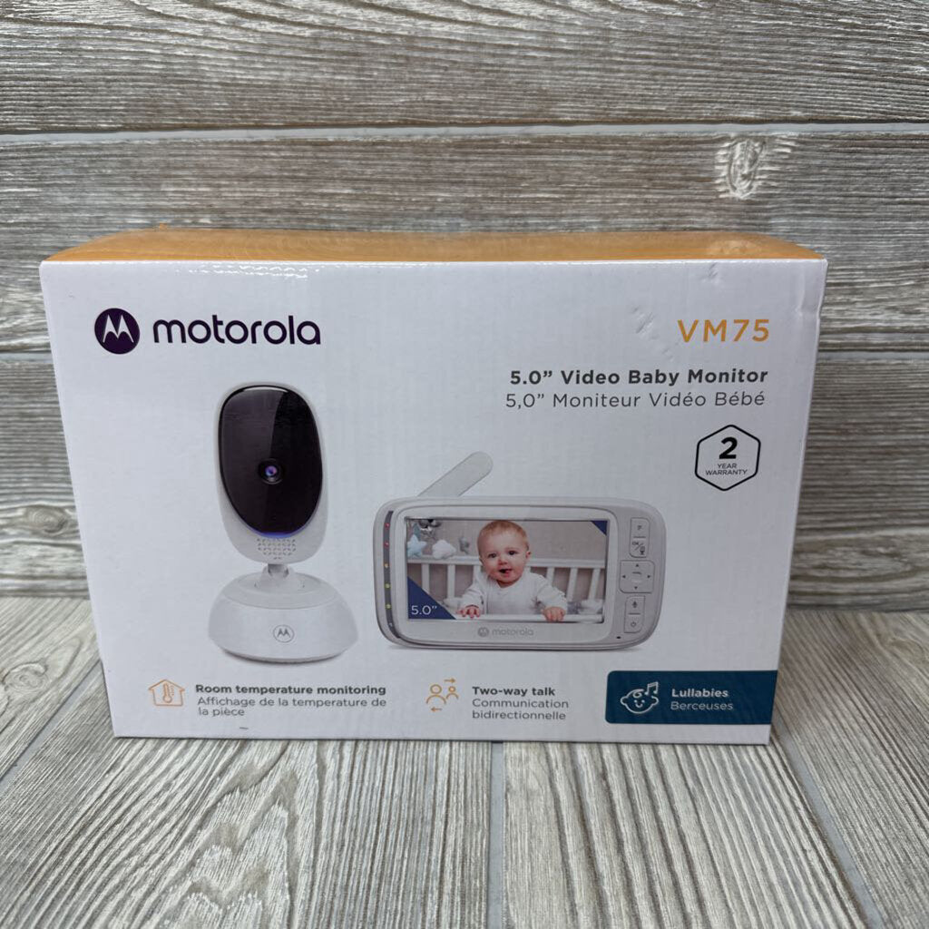 NEW VM75 Video Baby Monitor