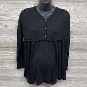 Peplum Button Shirt
