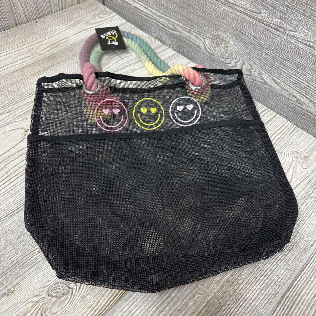 NEW Mesh Bag Smiley Faces