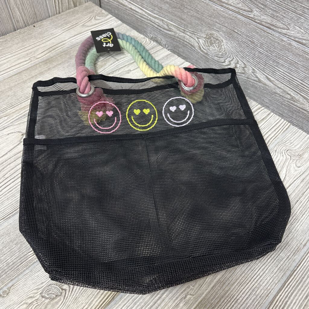 NEW Mesh Bag Smiley Faces
