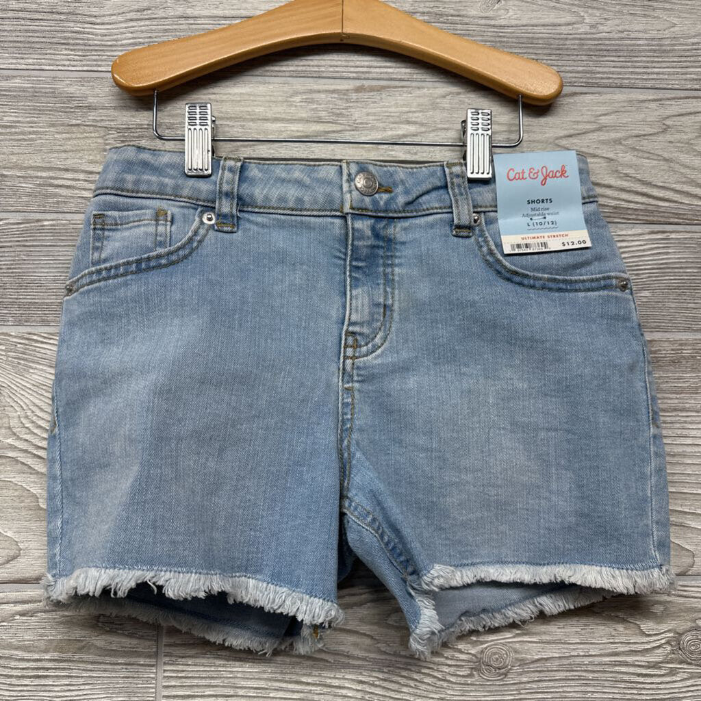 NEW Denim Frayed Shorts