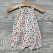 Tank Top Romper Flowers