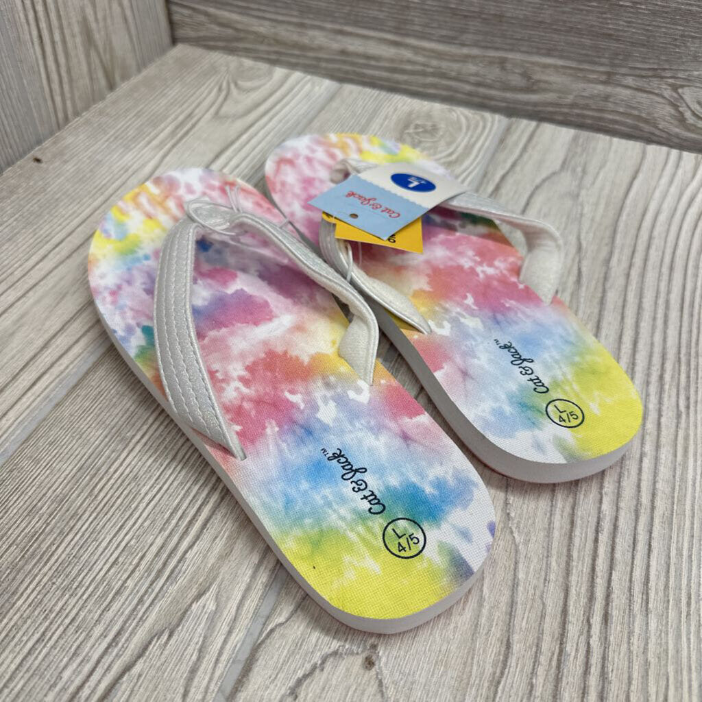 NEW Ava Tie Dye Flip Flop Sandals
