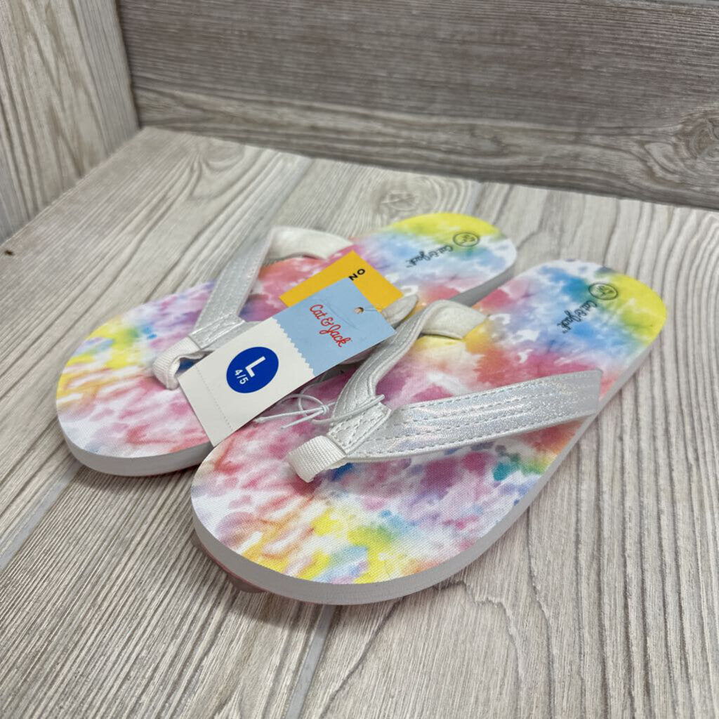 NEW Ava Tie Dye Flip Flop Sandals