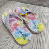 NEW Ava Tie Dye Flip Flop Sandals