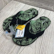 NEW Cal Flip Flop Sandals Leaves