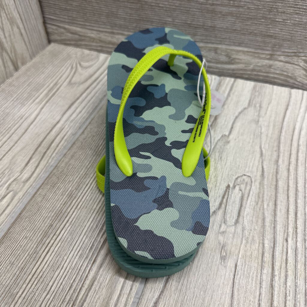 NEW Sam Camo Flip Flop Sandals