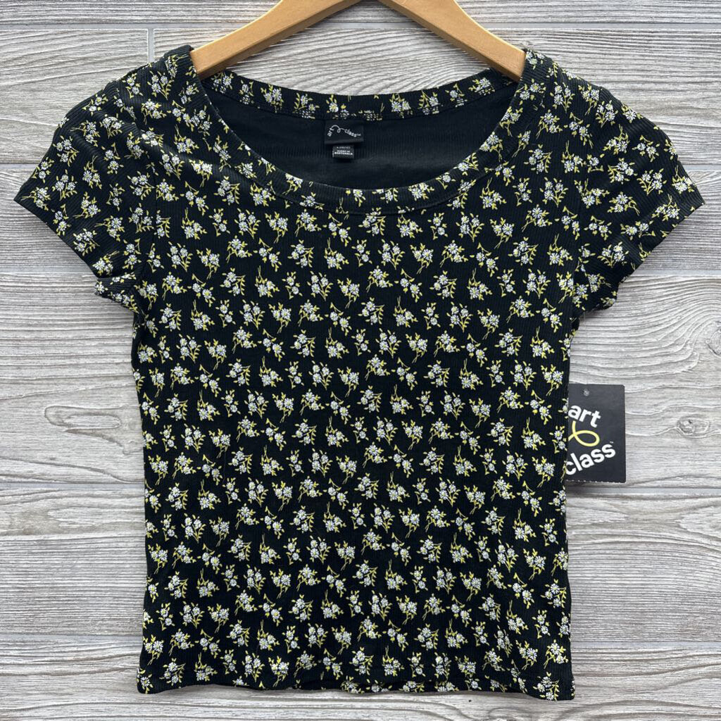 NEW Ribbed Shirt Flowers