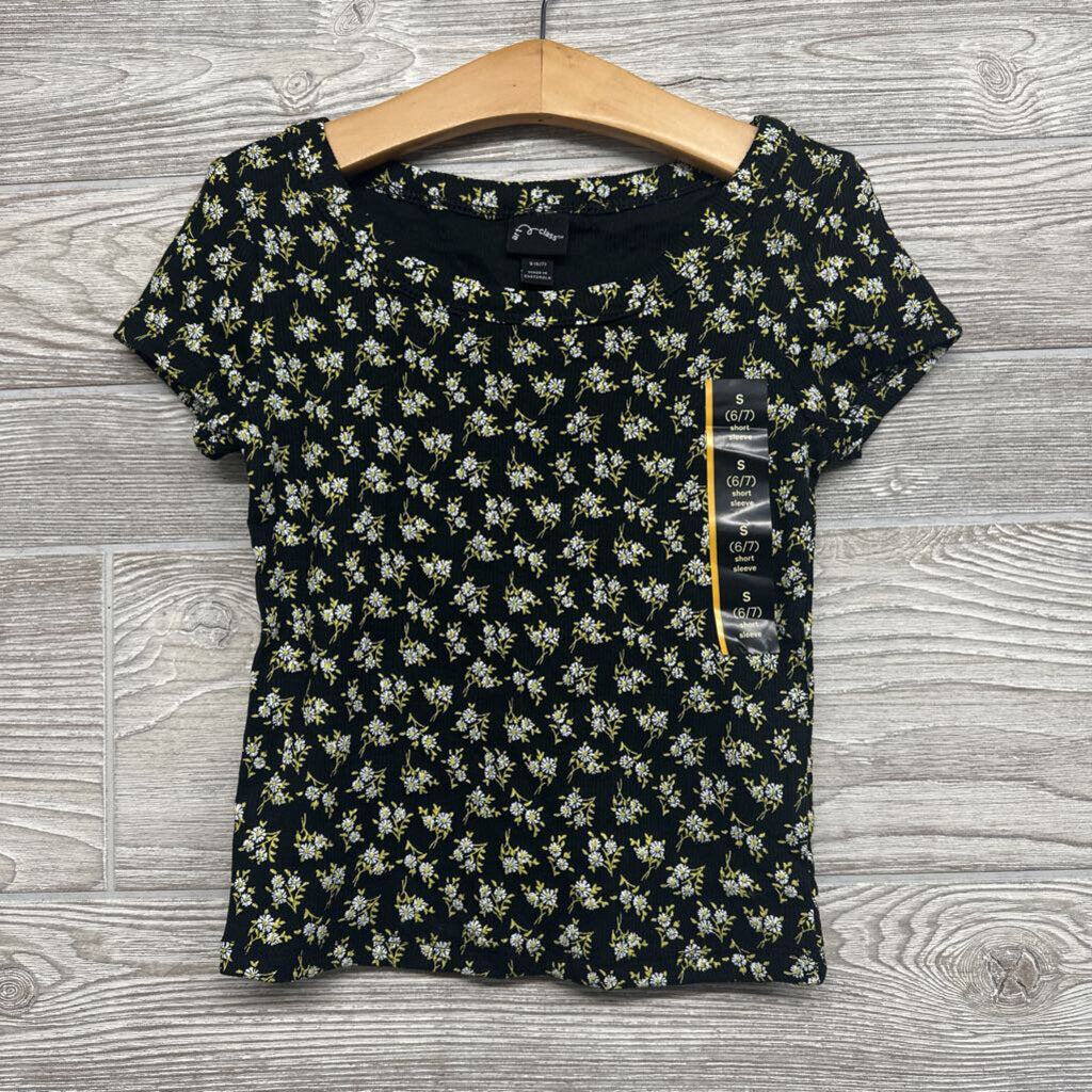 NEW Ribbed Shirt Flowers