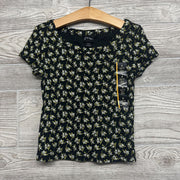 NEW Ribbed Shirt Flowers