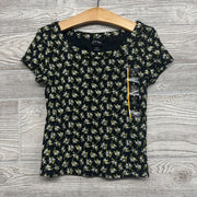 NEW Ribbed Shirt Flowers