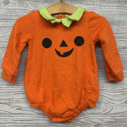LS Pumpkin Romper