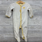 Terry Cloth Sleeper Dots Heart