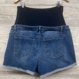 NEW Full Panel Roll Cuff Denim Shorts