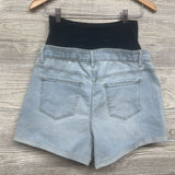 NEW Full Panel Roll Cuff Denim Shorts