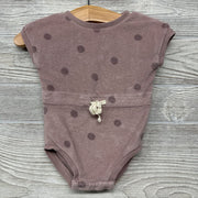 Terry Cloth Romper Dots