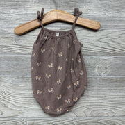 Tank Romper Butterflies Bow Straps