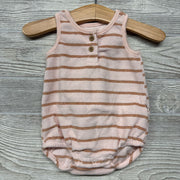 Tank Terry Cloth Romper Stripes