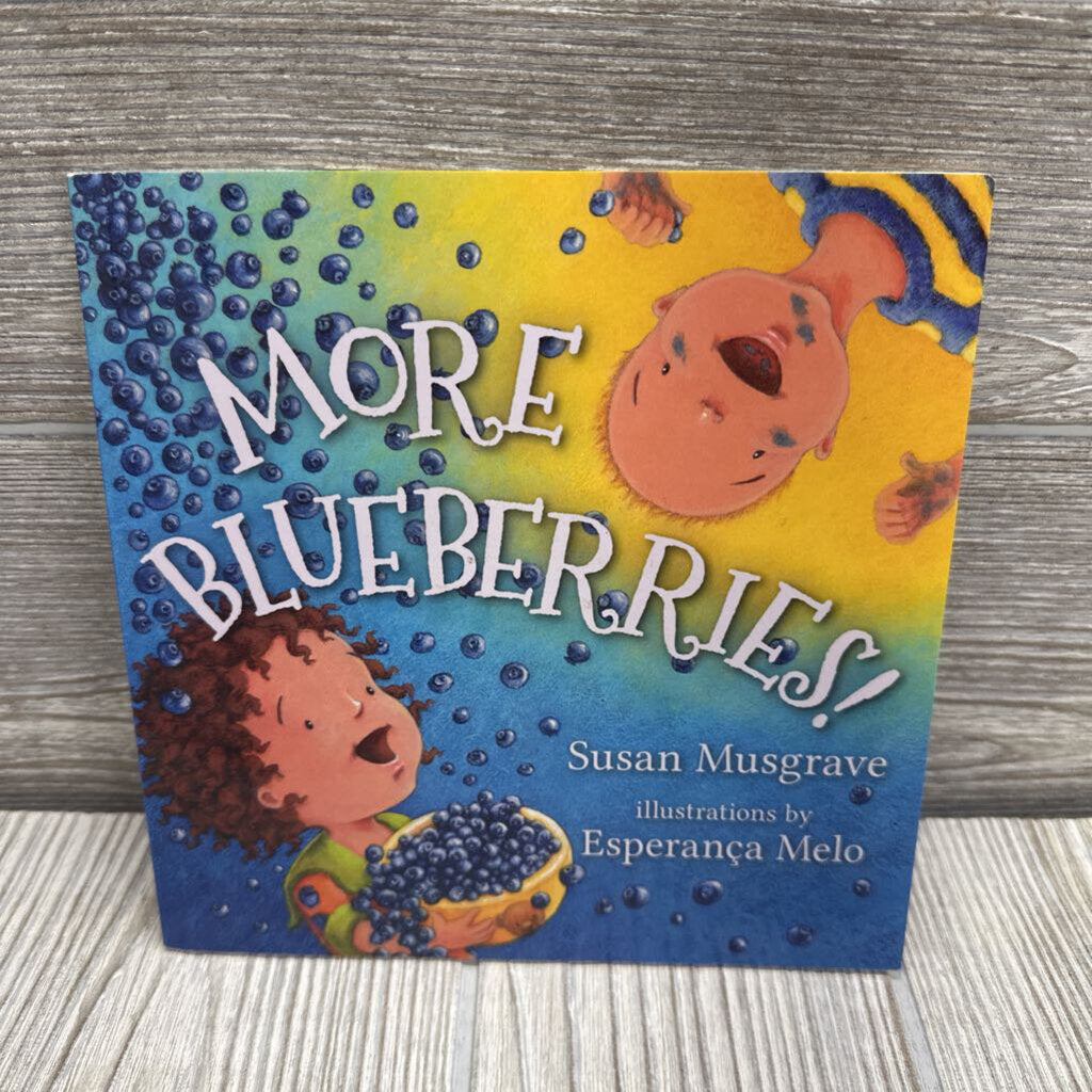 More Blueberries Paperback Book