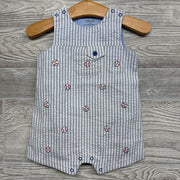 Seersucker Shorty Romper Sports