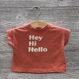 Shirt Hey Hi & Striped Shorts