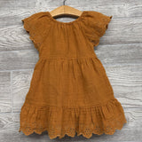 Tiered Eyelet Dress Flutter Sleeves