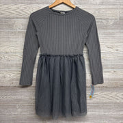 LS Ribbed Tulle Dress