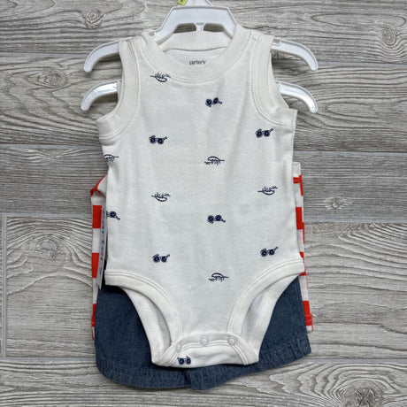 NEW 2 Pc Tank Top Ride The Tide & Shorts