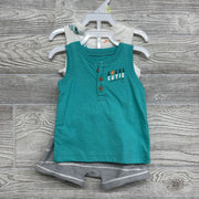 NEW 2 Pc Tank Top Local Cutie & French Terry Shorts