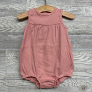 Organic Ribbed Bubble Romper