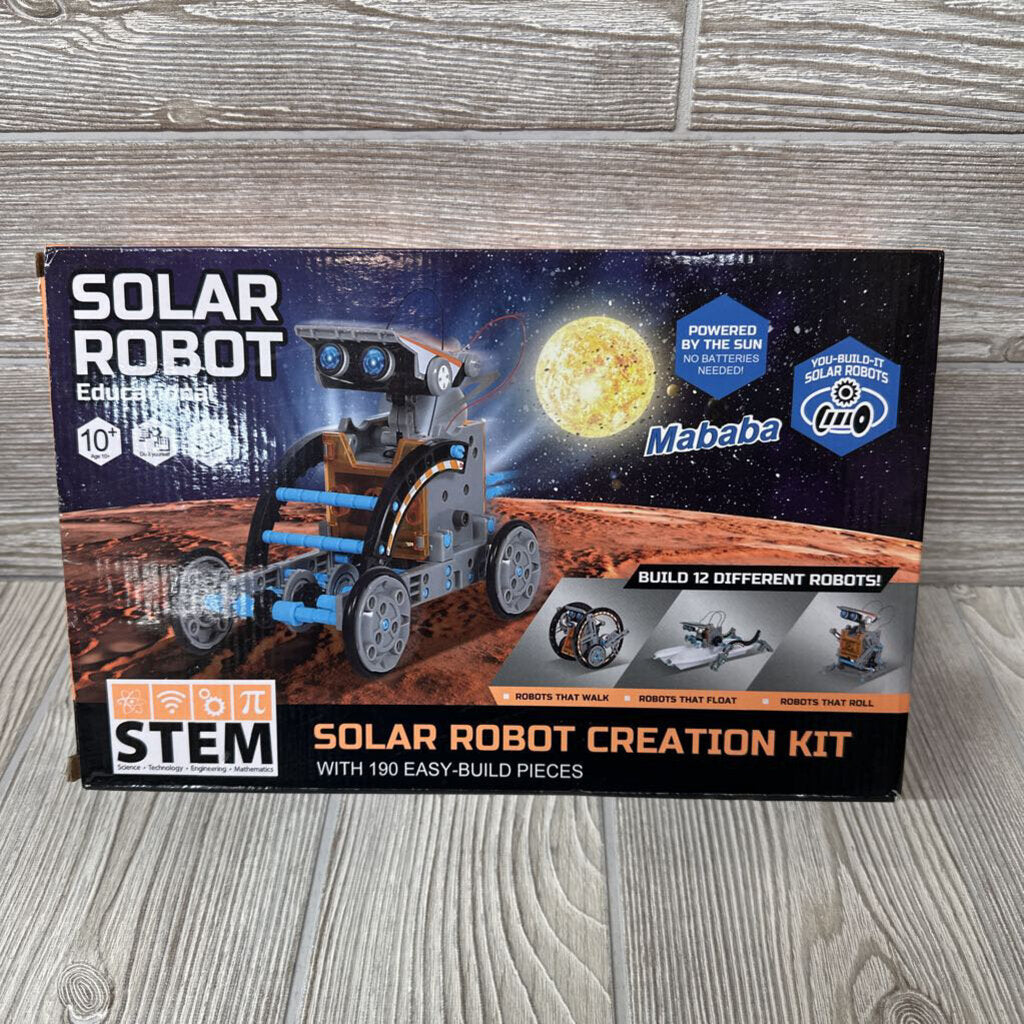 NEW Solar Robot Stem Creation Kit