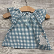 Gingham Dress Rabbit & Bloomers