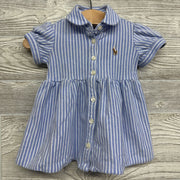 Button Up Dress & Bloomers Stripes
