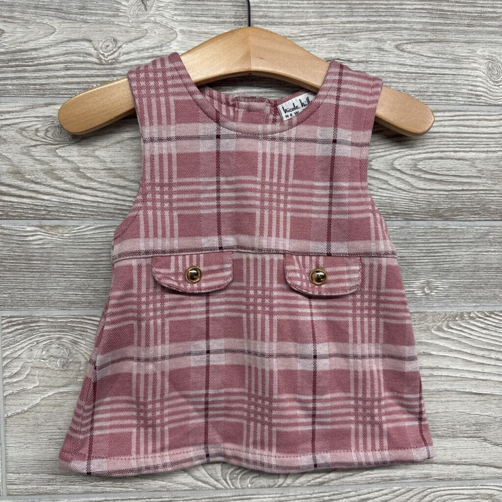 Plaid Jumper Dress