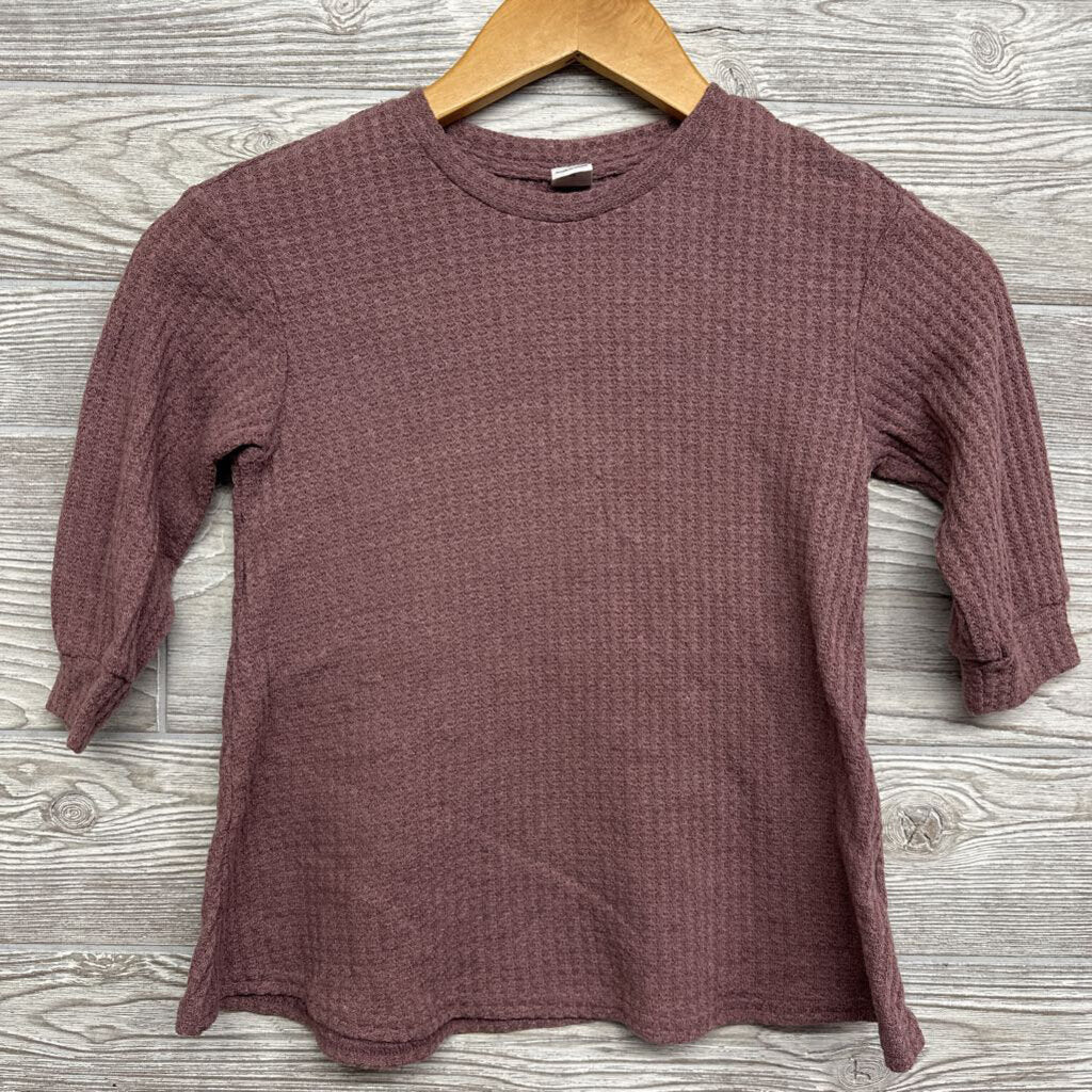 Waffle Knit LS Tunic