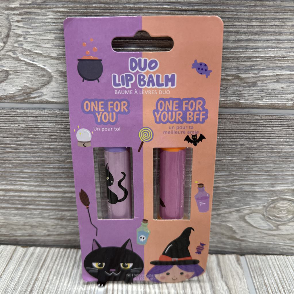 NEW 2 Pk Duo Lip Balm