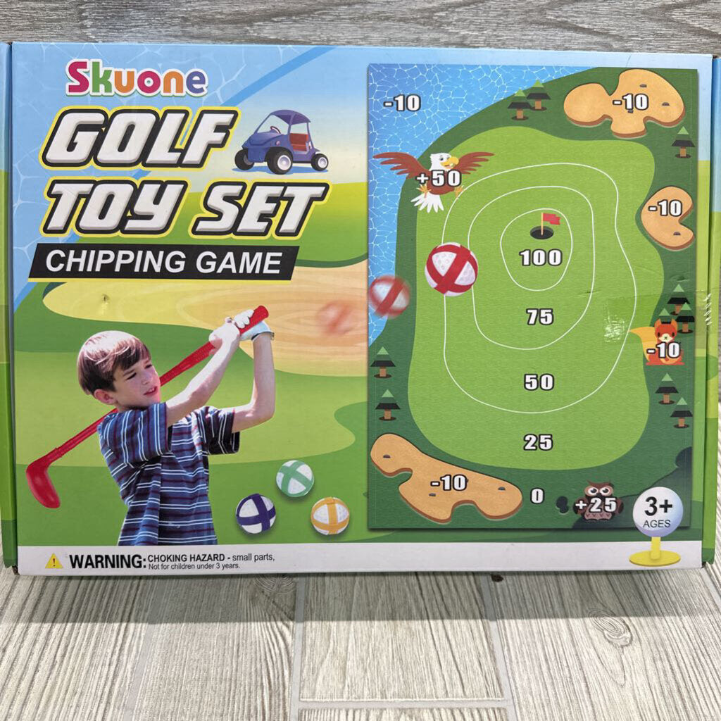 NEW Golf Toy Set Chipping Game