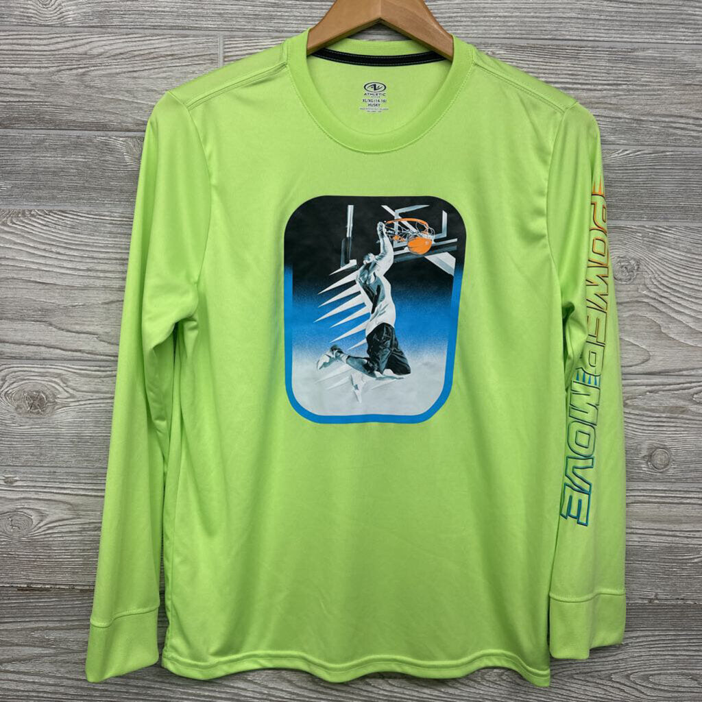 LS Active Shirt Basketball Dunking
