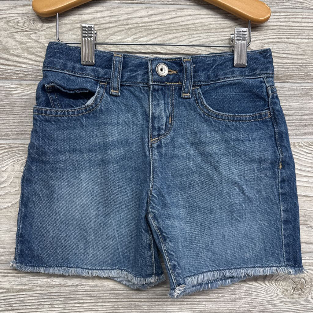 Midi Denim Shorts