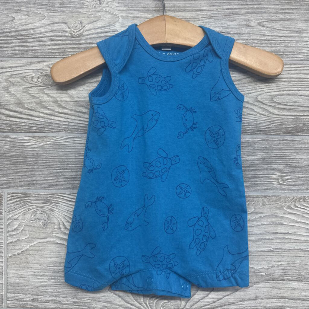 Shorty Romper Sea Life