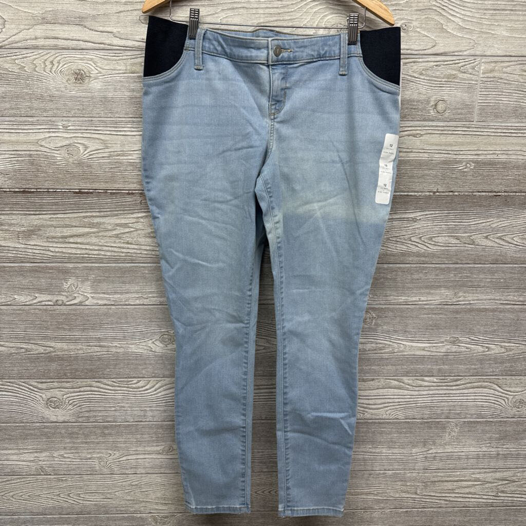 NEW Distressed Side Panel Skinny Jeans