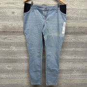 NEW Distressed Side Panel Skinny Jeans