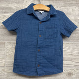 Gauze Button Up Shirt & Shorts Chest Pocket