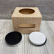 Wooden Coin Box Puzzle