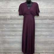 Glitter V Neck Maxi Dress