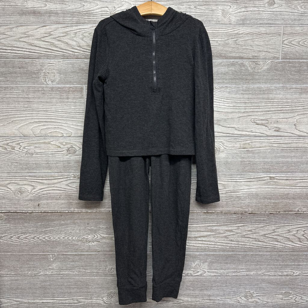 Ribbed Crop Jacket & Pants