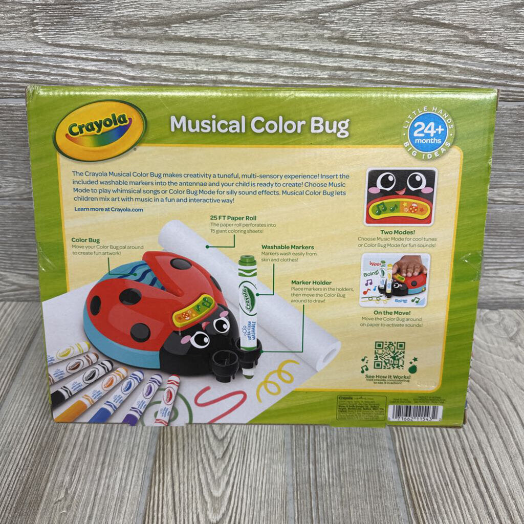 NEW Musical Color Bug